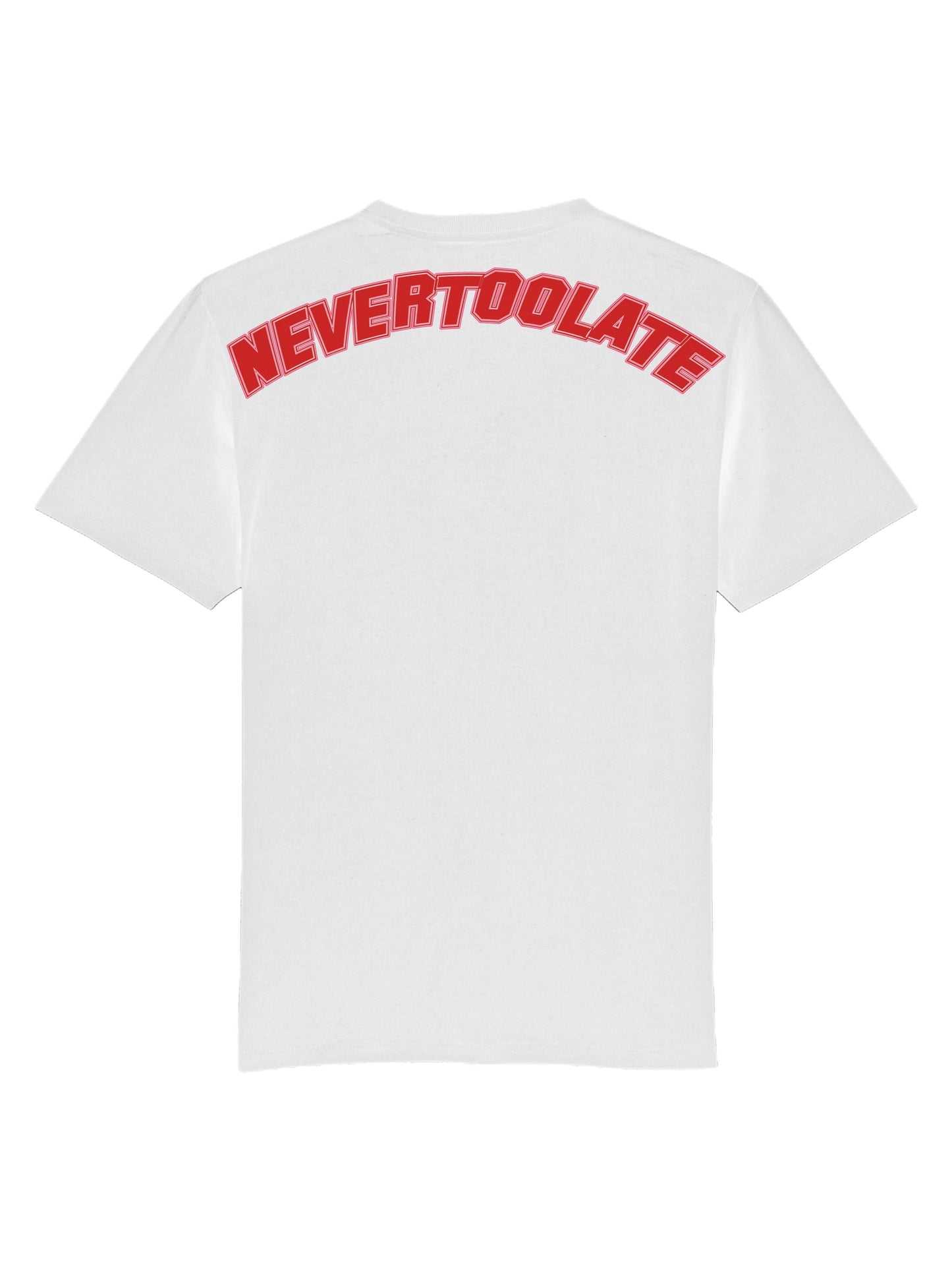 N2L™ White Tee Red Logo