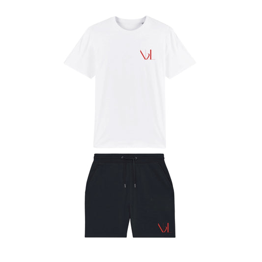 N2L™ White/Black Set Red Logo