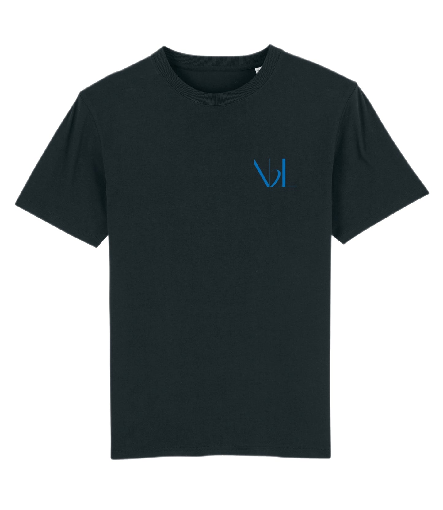 N2L™ Black Tee Blue Logo